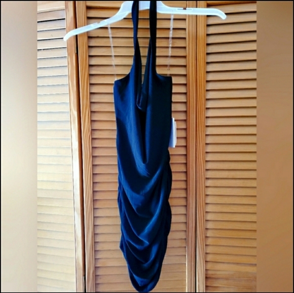 🖤🍓Cowl Halter Mini Dress🖤🍓 - Picture 5 of 5